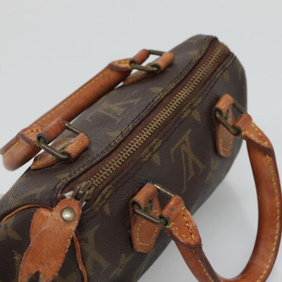LOUIS VUITTON Monogram Mini Speedy Hand Bag M41534 - Picture 6 of 16